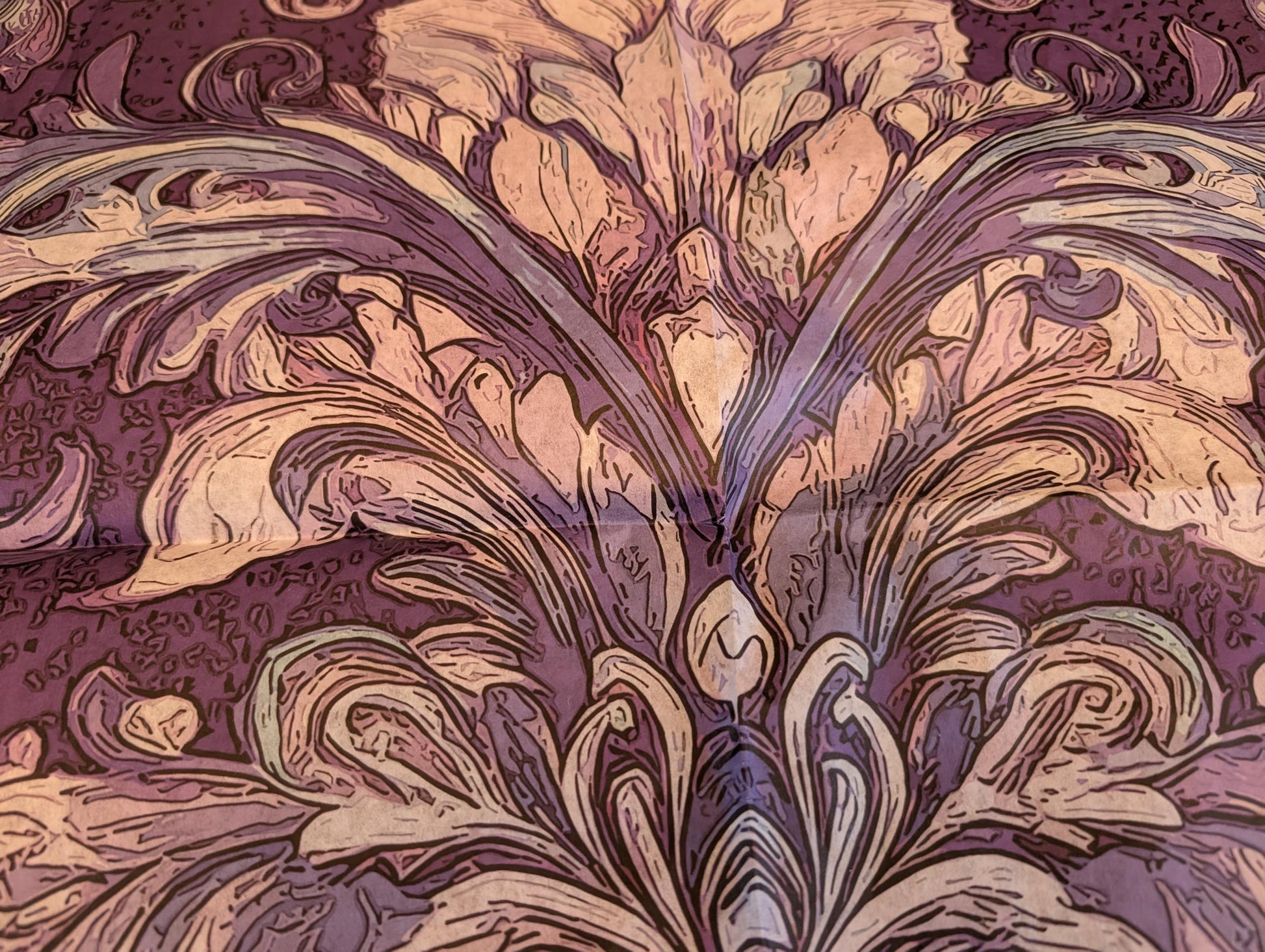 Transform your furniture and craft projects with our stunning Decoupage Paper for Furniture, featuring vibrant multi-color floral damask patterns in plum, teal, and purple hues. Designed specifically for DIY upcycling, furniture makeovers, scrapbooking, and home decor, this tissue paper adds a touch of elegance and artistic flair to any surface. The eye-catching damask designs are perfect for creating personalized, one-of-a-kind pieces that stand out.