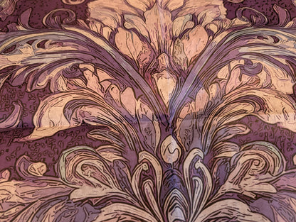 Transform your furniture and craft projects with our stunning Decoupage Paper for Furniture, featuring vibrant multi-color floral damask patterns in plum, teal, and purple hues. Designed specifically for DIY upcycling, furniture makeovers, scrapbooking, and home decor, this tissue paper adds a touch of elegance and artistic flair to any surface. The eye-catching damask designs are perfect for creating personalized, one-of-a-kind pieces that stand out.