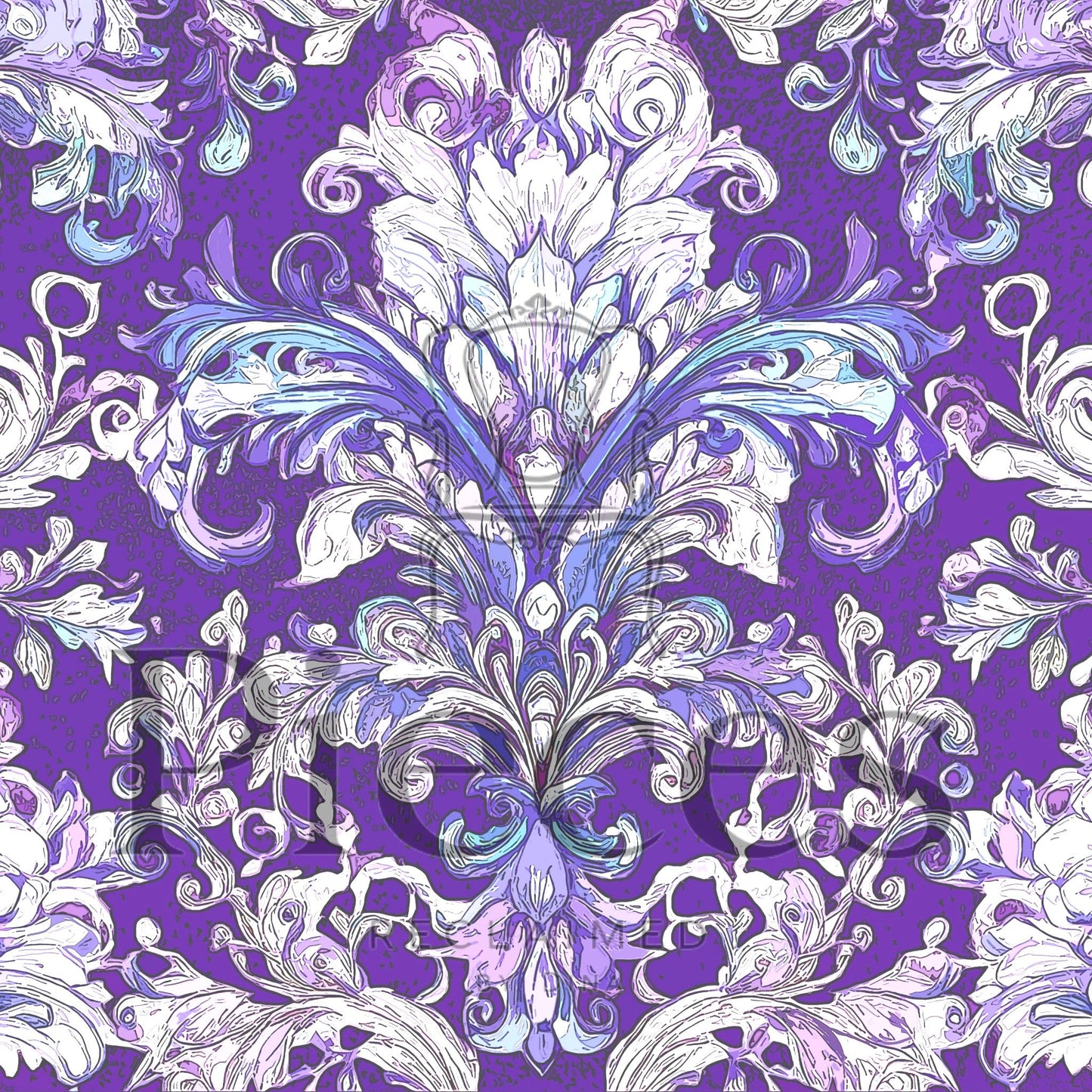 Transform your furniture and craft projects with our stunning Decoupage Paper for Furniture, featuring vibrant multi-color floral damask patterns in plum, teal, and purple hues. Designed specifically for DIY upcycling, furniture makeovers, scrapbooking, and home decor, this tissue paper adds a touch of elegance and artistic flair to any surface. The eye-catching damask designs are perfect for creating personalized, one-of-a-kind pieces that stand out.