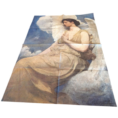 Elevate your creative projects with this exquisite Vintage Angel Decoupage Paper, a large tissue perfect for furniture upcycling, home decor, and art embellishments. Featuring timeless vintage angel paintings alongside elegant depictions of women, this decoupage tissue brings a touch of ethereal beauty and vintage charm to any surface. Designed for DIY enthusiasts, crafters, and interior decorators, this high-quality rice paper is ideal for transforming ordinary furniture into stunning  pieces.