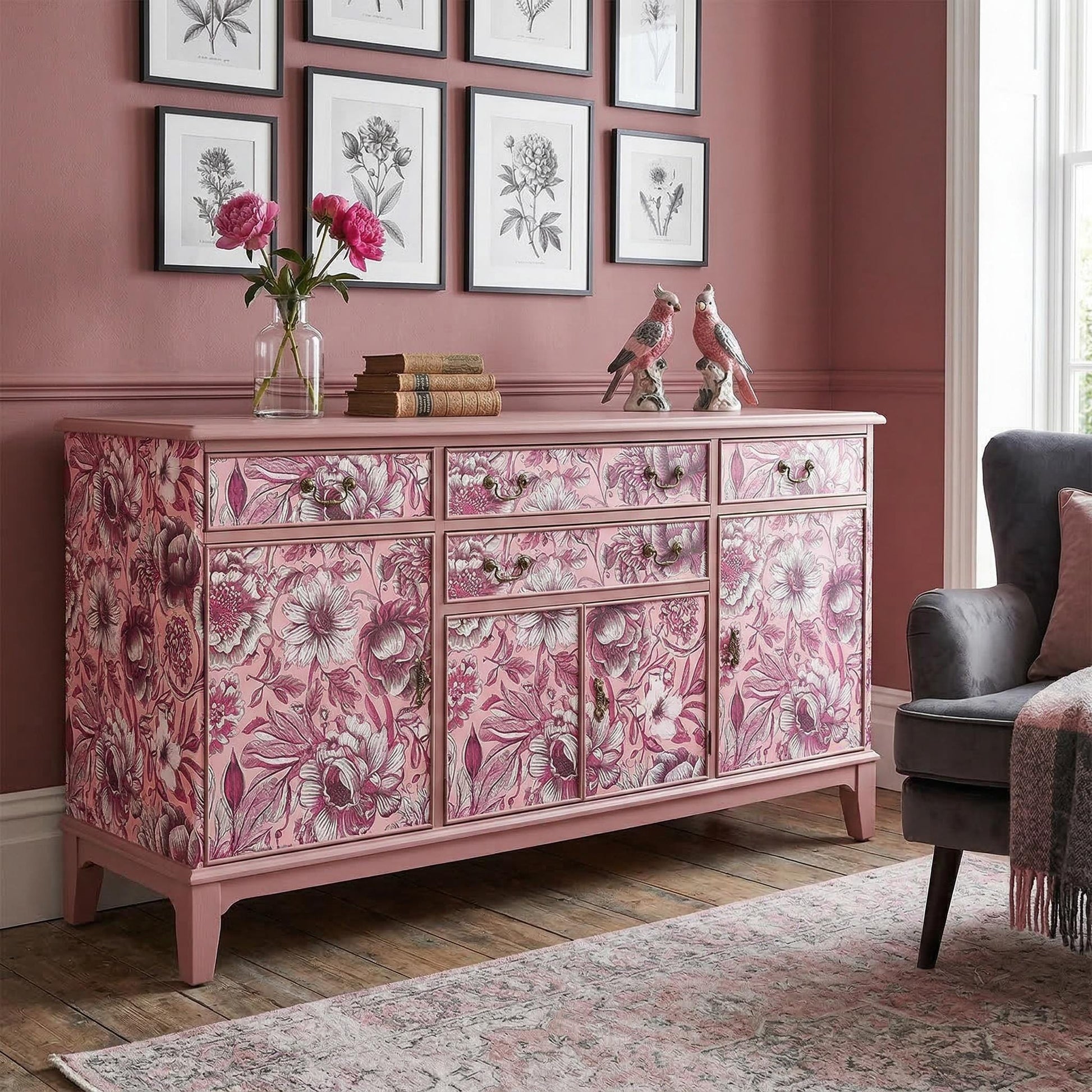 Transform your furniture with decoupage paper, designed to inspire creativity and elevate your home decor! This beautifully crafted decoupage paper is perfect for DIY enthusiasts and interior design lovers alike. With a variety of stunning patterns and designs, our decoupage paper allows you to breathe new life into your furniture pieces, creating unique and personalized accents that reflect your style. Our decoupage paper is durable and easy to work with, ensuring a smooth application process.