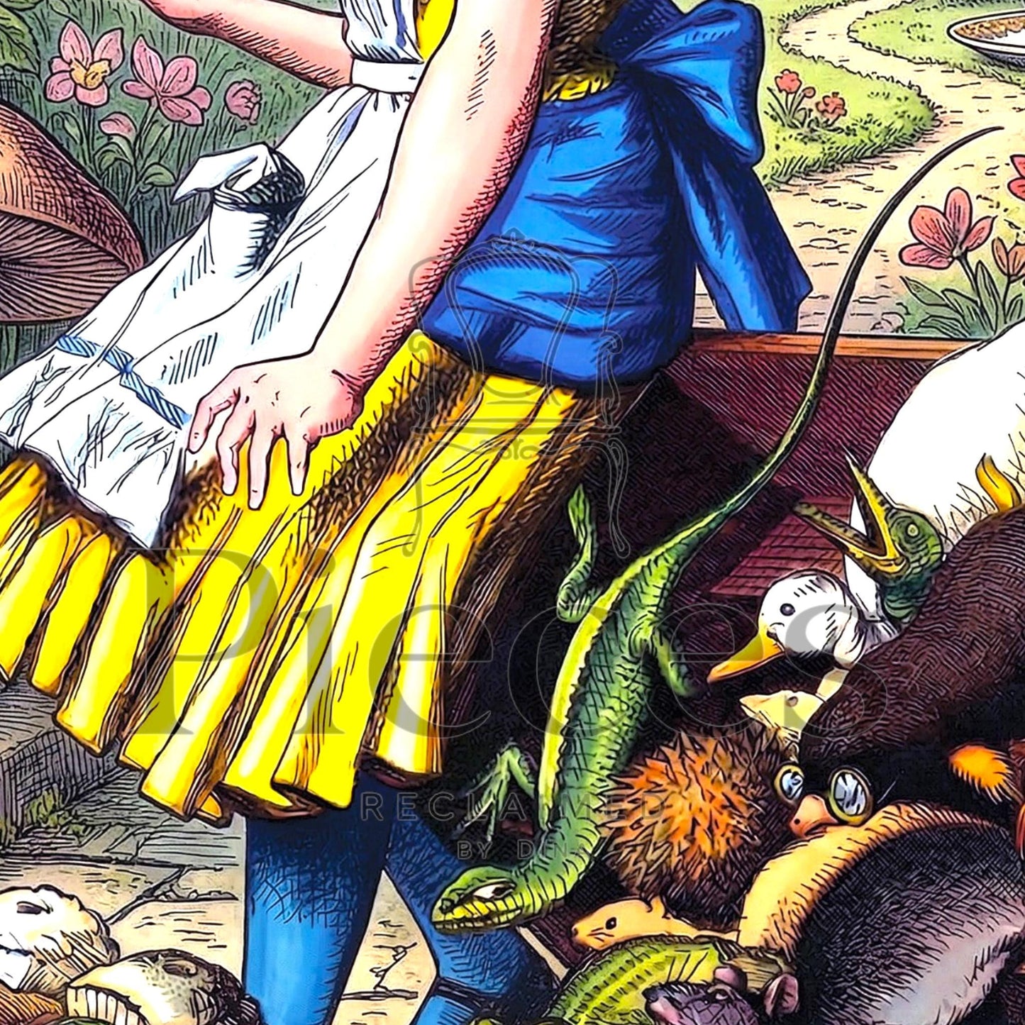 Discover the magic of storytelling with our Alice in Wonderland Decoupage Paper, a vibrant and whimsical addition to your DIY craft supplies. Perfect for adding a touch of fairy core charm to your projects, this high-quality tissue paper features detailed and colorful designs inspired by Lewis Carroll’s beloved characters and scenes. Whether you're creating whimsical home decor, themed party decorations, or unique craft pieces, this decoupage paper brings a splash of fantasy and imagination
