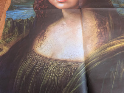 Transform your furniture and art projects with this stunning, large decoupage paper featuring a color-enhanced reproduction of Leonardo da Vinci's iconic Mona Lisa. Crafted from high-quality tissue paper. This decoupage paper Mona Lisa print, provide ample material for creative DIY upcycling and home remodeling. The delicate yet durable tissue allows for seamless layering and easy application on wood, metal, glass, and more, making it perfect for both DIY enthusiasts and professional crafters.