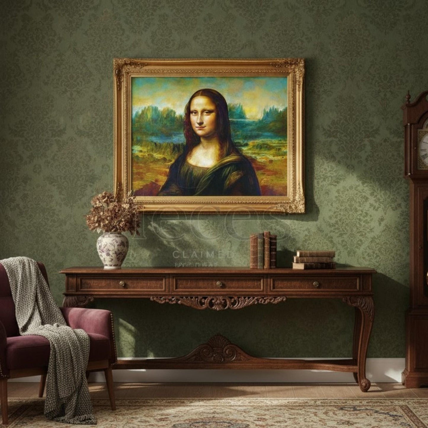Transform your furniture and art projects with this stunning, large decoupage paper featuring a color-enhanced reproduction of Leonardo da Vinci's iconic Mona Lisa. Crafted from high-quality tissue paper. This decoupage paper Mona Lisa print, provide ample material for creative DIY upcycling and home remodeling. The delicate yet durable tissue allows for seamless layering and easy application on wood, metal, glass, and more, making it perfect for both DIY enthusiasts and professional crafters.