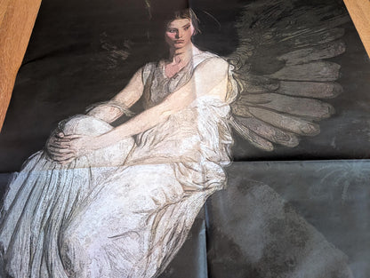 Elevate your creative projects with this exquisite Vintage Angel Decoupage Paper, a large tissue perfect for furniture upcycling, home decor, and art embellishments. Featuring timeless vintage angel paintings alongside elegant depictions of women, this decoupage tissue brings a touch of ethereal beauty and vintage charm to any surface. For DIY enthusiasts, crafters, and interior decorators alike, this high-quality rice paper is ideal for transforming ordinary furniture into statement pieces.