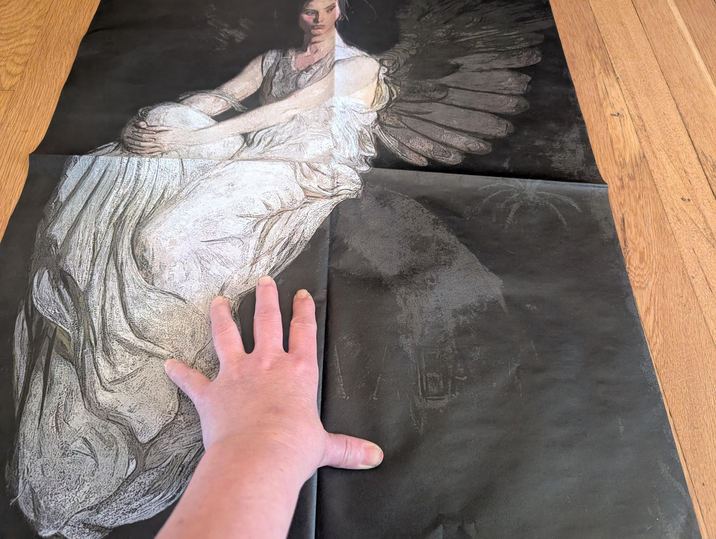 Elevate your creative projects with this exquisite Vintage Angel Decoupage Paper, a large tissue perfect for furniture upcycling, home decor, and art embellishments. Featuring timeless vintage angel paintings alongside elegant depictions of women, this decoupage tissue brings a touch of ethereal beauty and vintage charm to any surface. For DIY enthusiasts, crafters, and interior decorators alike, this high-quality rice paper is ideal for transforming ordinary furniture into statement pieces.