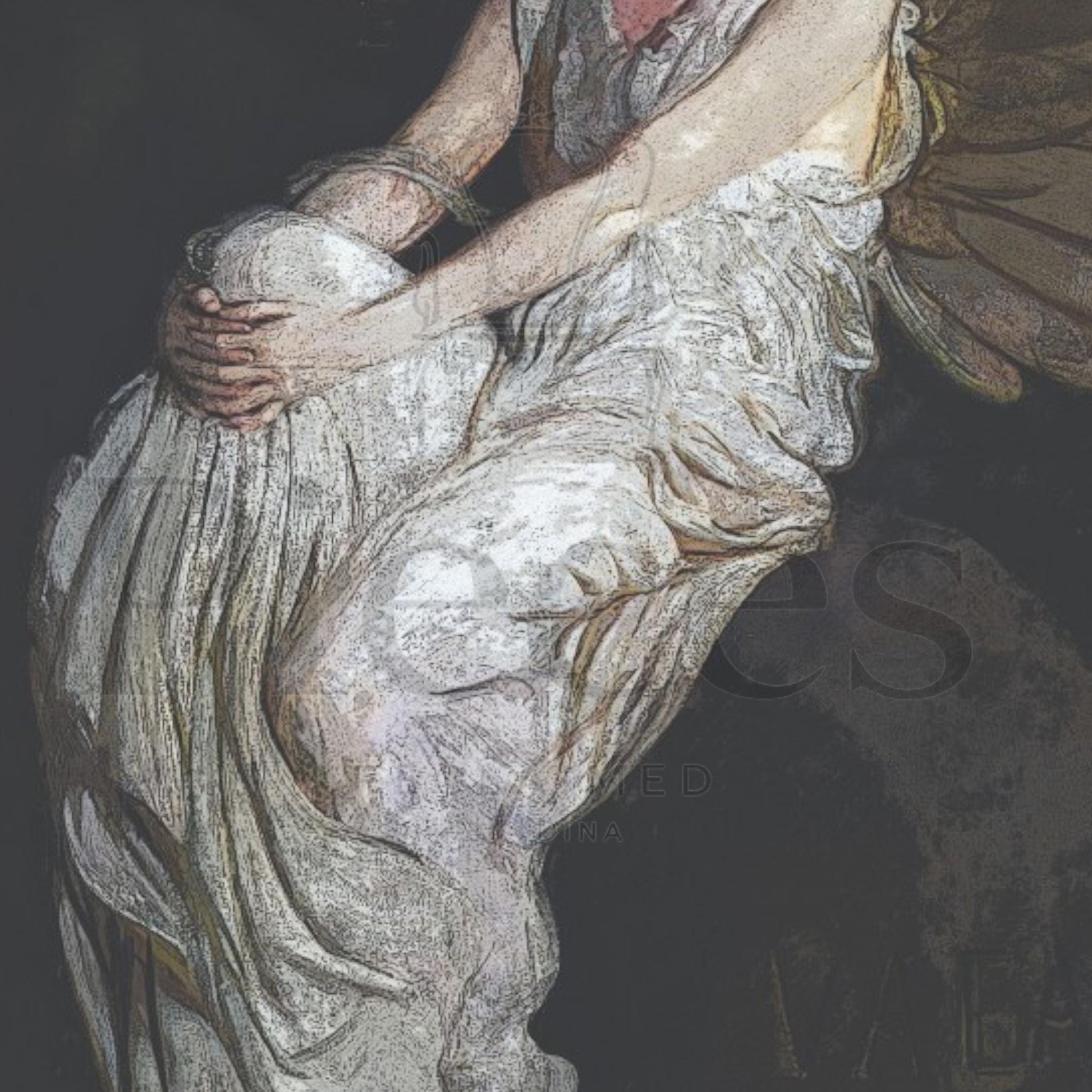 Elevate your creative projects with this exquisite Vintage Angel Decoupage Paper, a large tissue perfect for furniture upcycling, home decor, and art embellishments. Featuring timeless vintage angel paintings alongside elegant depictions of women, this decoupage tissue brings a touch of ethereal beauty and vintage charm to any surface. For DIY enthusiasts, crafters, and interior decorators alike, this high-quality rice paper is ideal for transforming ordinary furniture into statement pieces.