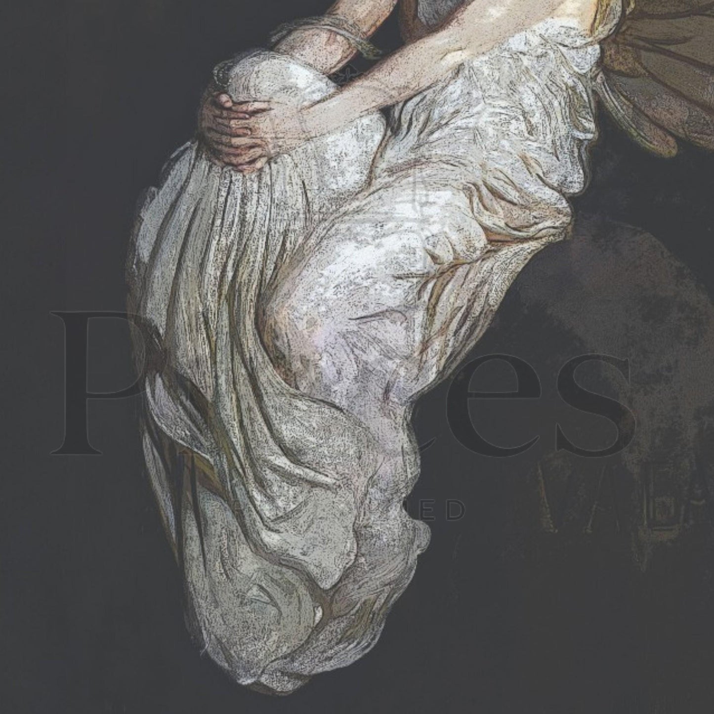 Elevate your creative projects with this exquisite Vintage Angel Decoupage Paper, a large tissue perfect for furniture upcycling, home decor, and art embellishments. Featuring timeless vintage angel paintings alongside elegant depictions of women, this decoupage tissue brings a touch of ethereal beauty and vintage charm to any surface. For DIY enthusiasts, crafters, and interior decorators alike, this high-quality rice paper is ideal for transforming ordinary furniture into statement pieces.