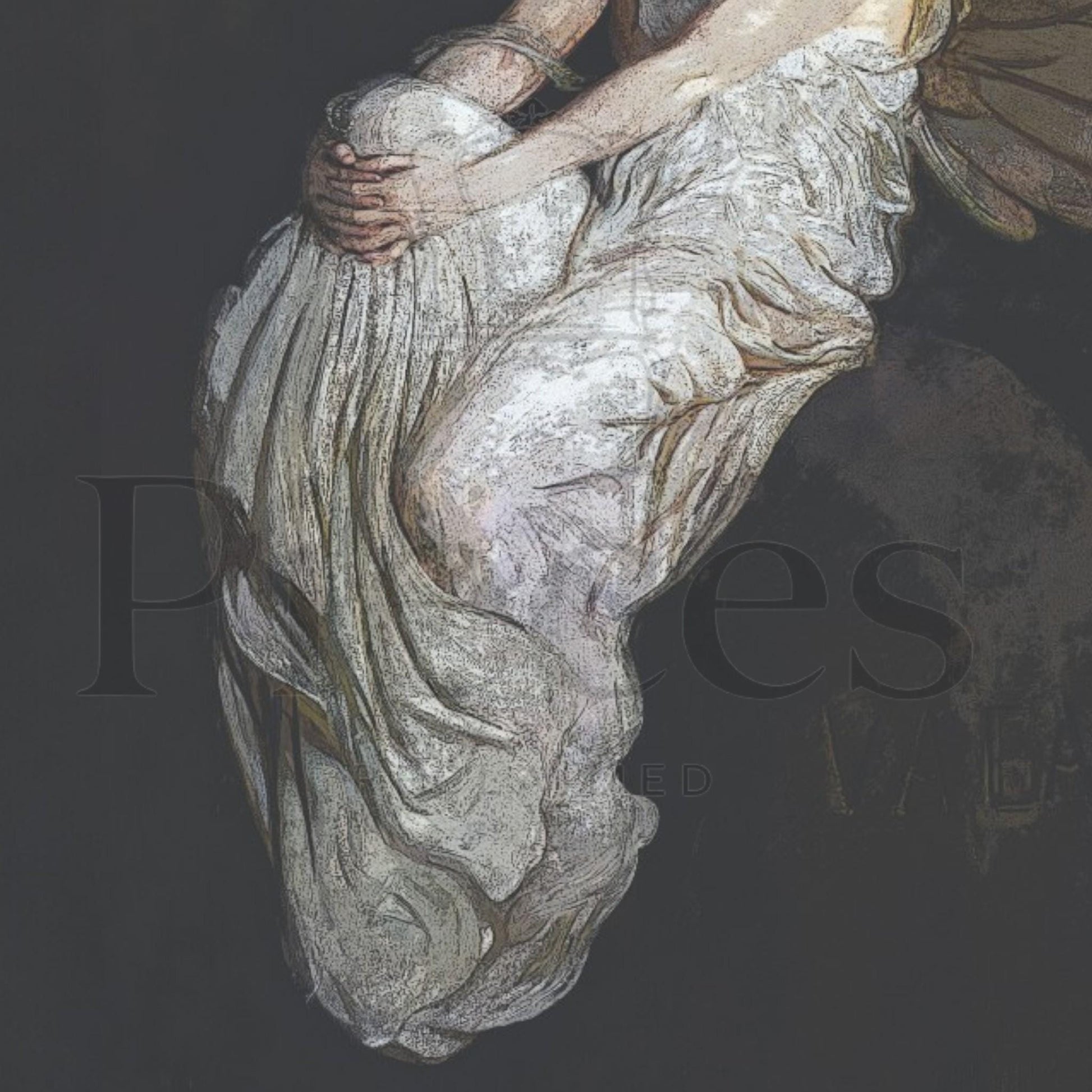 Elevate your creative projects with this exquisite Vintage Angel Decoupage Paper, a large tissue perfect for furniture upcycling, home decor, and art embellishments. Featuring timeless vintage angel paintings alongside elegant depictions of women, this decoupage tissue brings a touch of ethereal beauty and vintage charm to any surface. For DIY enthusiasts, crafters, and interior decorators alike, this high-quality rice paper is ideal for transforming ordinary furniture into statement pieces.
