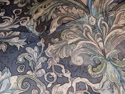 Transform your furniture and craft projects with our stunning Decoupage Paper for Furniture, featuring vibrant multi-color floral damask patterns in plum, teal, and purple hues. Designed specifically for DIY upcycling, furniture makeovers, scrapbooking, and home decor, this tissue paper adds a touch of elegance and artistic flair to any surface. The eye-catching damask designs are perfect for creating personalized, one-of-a-kind pieces that stand out.