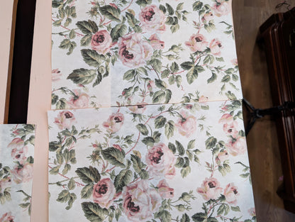 Seamless Pattern Floral Decoupage Paper for Furniture Upcycling. Transform your furniture and crafts with our  Floral Decoupage Paper, a perfect DIY craft supply for home decor makeovers. Seamless floral patter. This vibrant tissue paper features an eye-catching floral design that brings a fresh, artistic touch to any project. Created by Pieces Reclaimed by Dina, this decoupage paper is ideal for upcycling furniture, creating custom decor pieces, or adding floral flair to your craft portfolio.