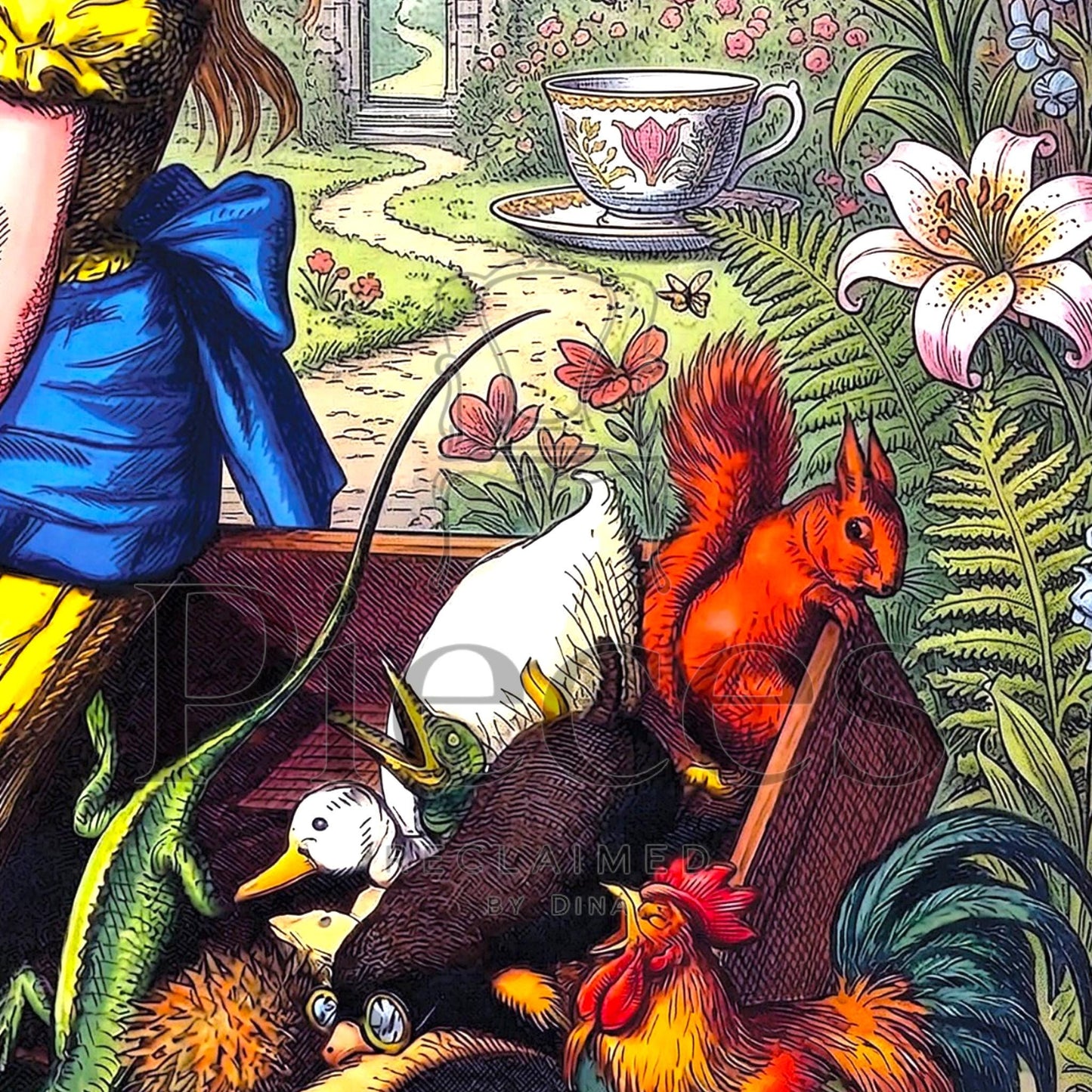 Discover the magic of storytelling with our Alice in Wonderland Decoupage Paper, a vibrant and whimsical addition to your DIY craft supplies. Perfect for adding a touch of fairy core charm to your projects, this high-quality tissue paper features detailed and colorful designs inspired by Lewis Carroll’s beloved characters and scenes. Whether you're creating whimsical home decor, themed party decorations, or unique craft pieces, this decoupage paper brings a splash of fantasy and imagination