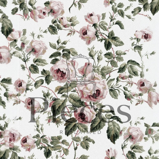 Seamless Pattern Floral Decoupage Paper for Furniture Upcycling. Transform your furniture and crafts with our  Floral Decoupage Paper, a perfect DIY craft supply for home decor makeovers. Seamless floral patter. This vibrant tissue paper features an eye-catching floral design that brings a fresh, artistic touch to any project. Created by Pieces Reclaimed by Dina, this decoupage paper is ideal for upcycling furniture, creating custom decor pieces, or adding floral flair to your craft portfolio.