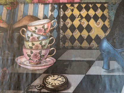 Discover the magic of storytelling with our Alice in Wonderland Decoupage Paper, a vibrant and whimsical addition to your DIY craft supplies. Perfect for adding a touch of fairy core charm to your projects, this high-quality tissue paper features detailed and colorful designs inspired by Lewis Carroll’s beloved characters and scenes. Whether you're creating whimsical home decor, themed party decorations, or unique craft pieces, this decoupage paper brings a splash of fantasy and imagination