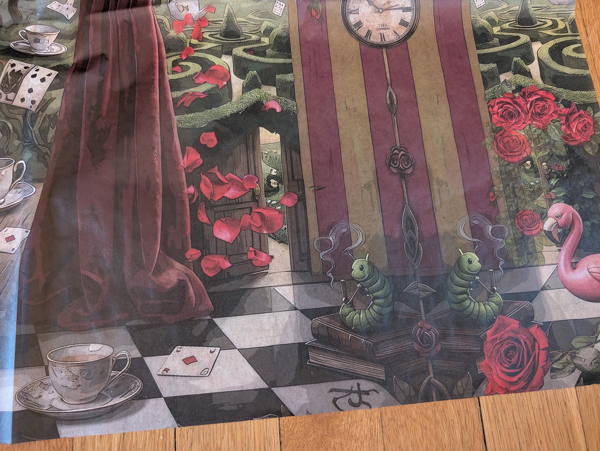 Discover the magic of storytelling with our Alice in Wonderland Decoupage Paper, a vibrant and whimsical addition to your DIY craft supplies. Perfect for adding a touch of fairy core charm to your projects, this high-quality tissue paper features detailed and colorful designs inspired by Lewis Carroll’s beloved characters and scenes. Whether you're creating whimsical home decor, themed party decorations, or unique craft pieces, this decoupage paper brings a splash of fantasy and imagination