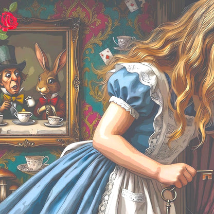 Discover the magic of storytelling with our Alice in Wonderland Decoupage Paper, a vibrant and whimsical addition to your DIY craft supplies. Perfect for adding a touch of fairy core charm to your projects, this high-quality tissue paper features detailed and colorful designs inspired by Lewis Carroll’s beloved characters and scenes. Whether you're creating whimsical home decor, themed party decorations, or unique craft pieces, this decoupage paper brings a splash of fantasy and imagination