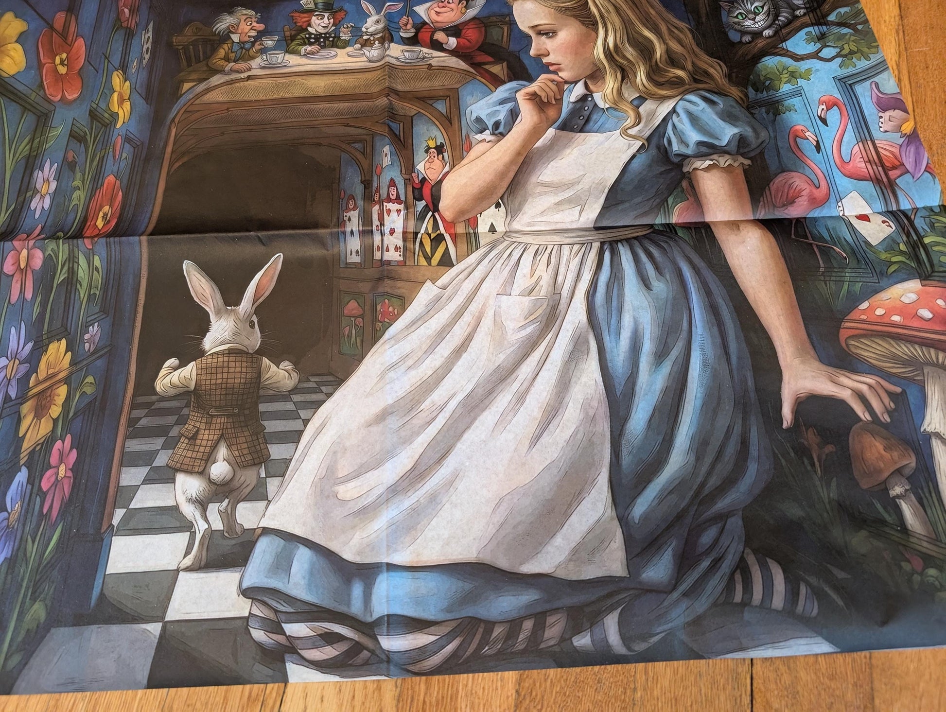 Discover the magic of storytelling with our Alice in Wonderland Decoupage Paper, a vibrant and whimsical addition to your DIY craft supplies. Perfect for adding a touch of fairy core charm to your projects, this high-quality tissue paper features detailed and colorful designs inspired by Lewis Carroll’s beloved characters and scenes. Whether you're creating whimsical home decor, themed party decorations, or unique craft pieces, this decoupage paper brings a splash of fantasy and imagination