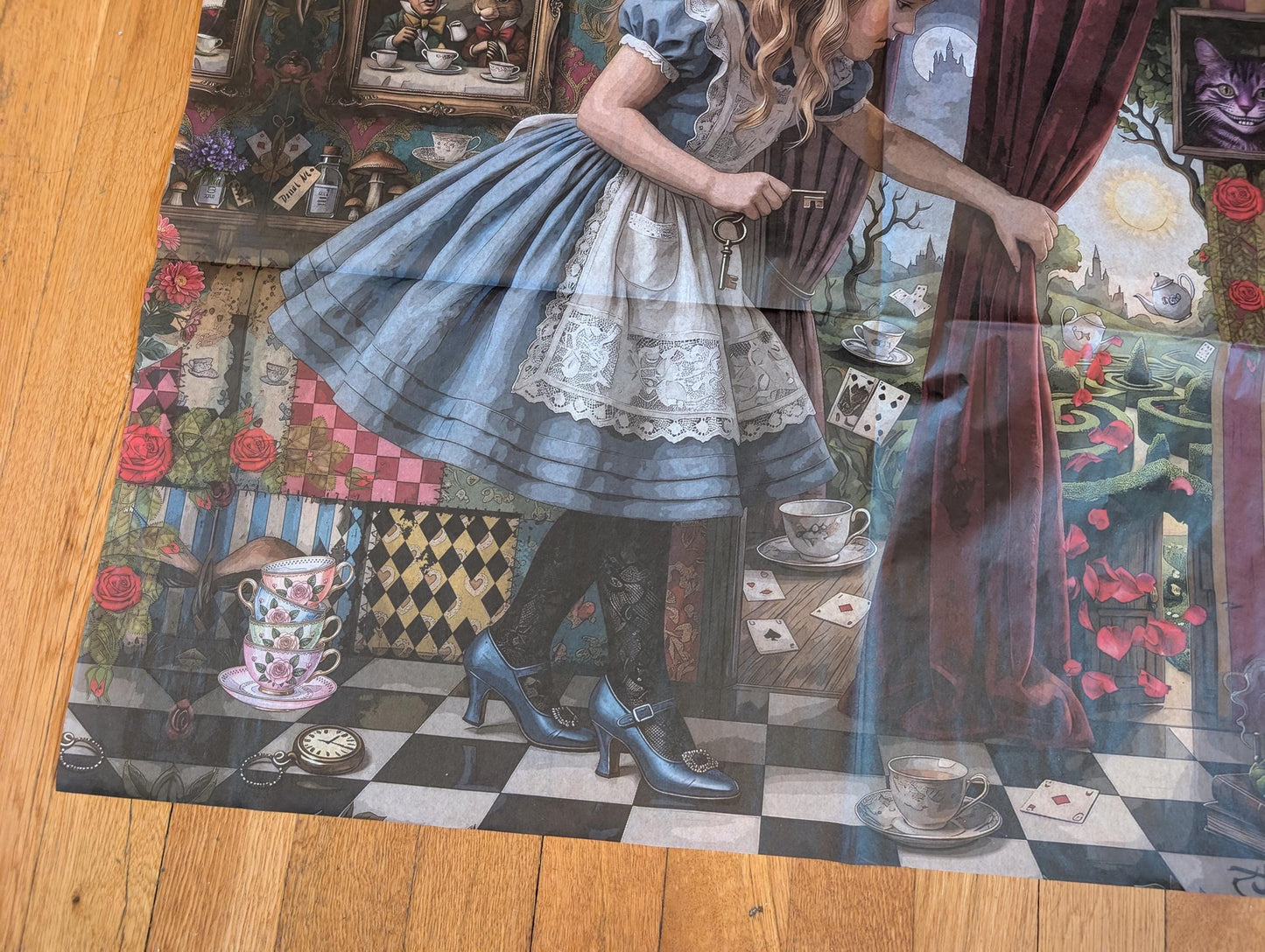 Discover the magic of storytelling with our Alice in Wonderland Decoupage Paper, a vibrant and whimsical addition to your DIY craft supplies. Perfect for adding a touch of fairy core charm to your projects, this high-quality tissue paper features detailed and colorful designs inspired by Lewis Carroll’s beloved characters and scenes. Whether you're creating whimsical home decor, themed party decorations, or unique craft pieces, this decoupage paper brings a splash of fantasy and imagination