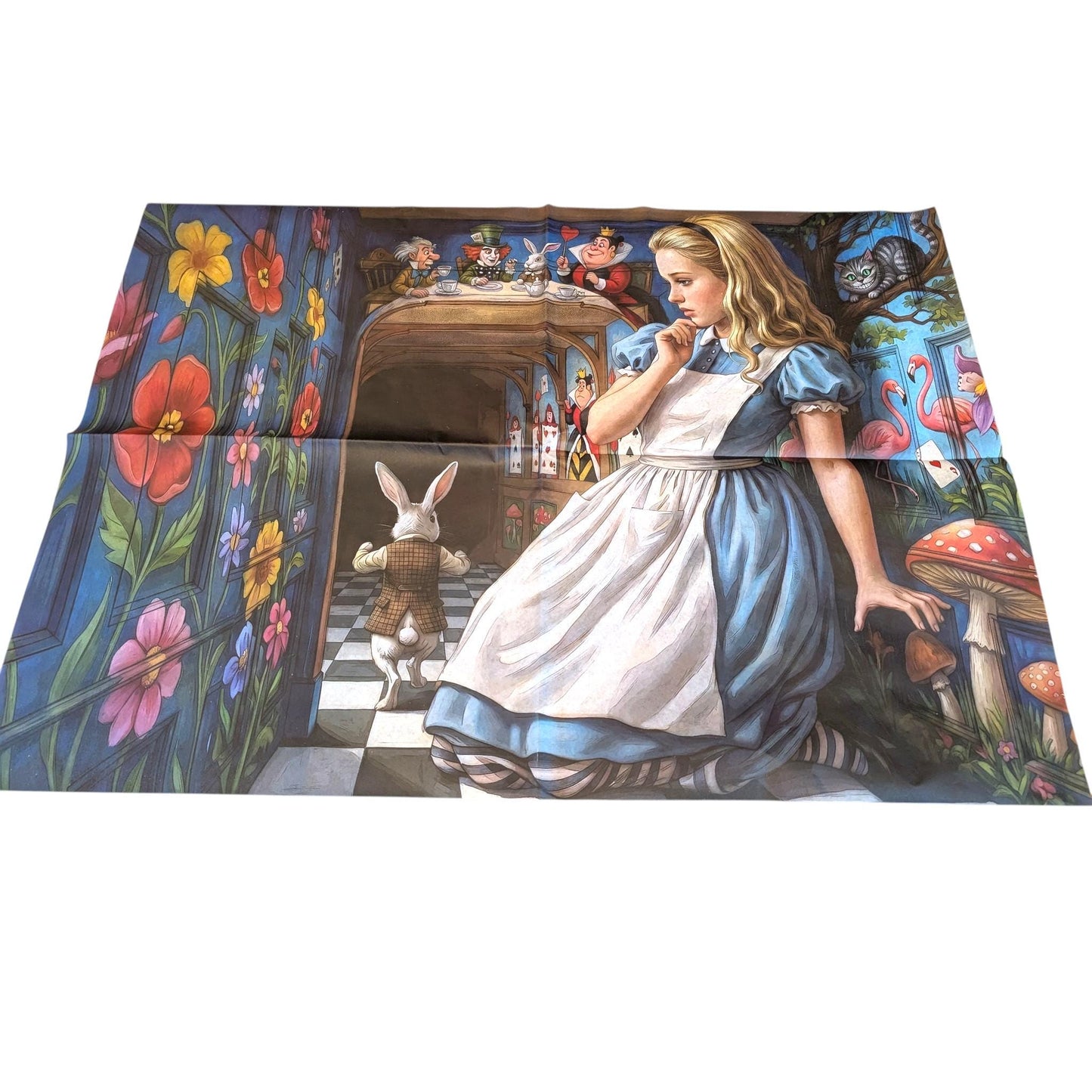 Discover the magic of storytelling with our Alice in Wonderland Decoupage Paper, a vibrant and whimsical addition to your DIY craft supplies. Perfect for adding a touch of fairy core charm to your projects, this high-quality tissue paper features detailed and colorful designs inspired by Lewis Carroll’s beloved characters and scenes. Whether you're creating whimsical home decor, themed party decorations, or unique craft pieces, this decoupage paper brings a splash of fantasy and imagination