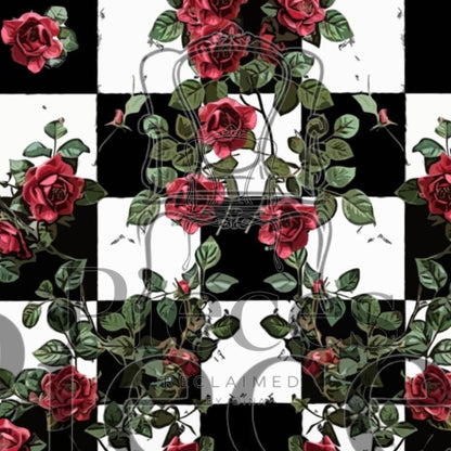 Large Decoupage Paper: Checkerboard Pattern Black and White Upcycling Tissue. Featuring a  checkerboard pattern in  black and white. Perfect for crafters, decorators, and upcycling enthusiasts, this high-quality tissue paper allows you to effortlessly elevate furniture, home decor, and craft pieces into personalized masterpieces. Whether you're redesigning vintage furniture, creating unique wall art, or embellishing glass and metal surfaces, this versatile decoupage paper is your go-to choice
