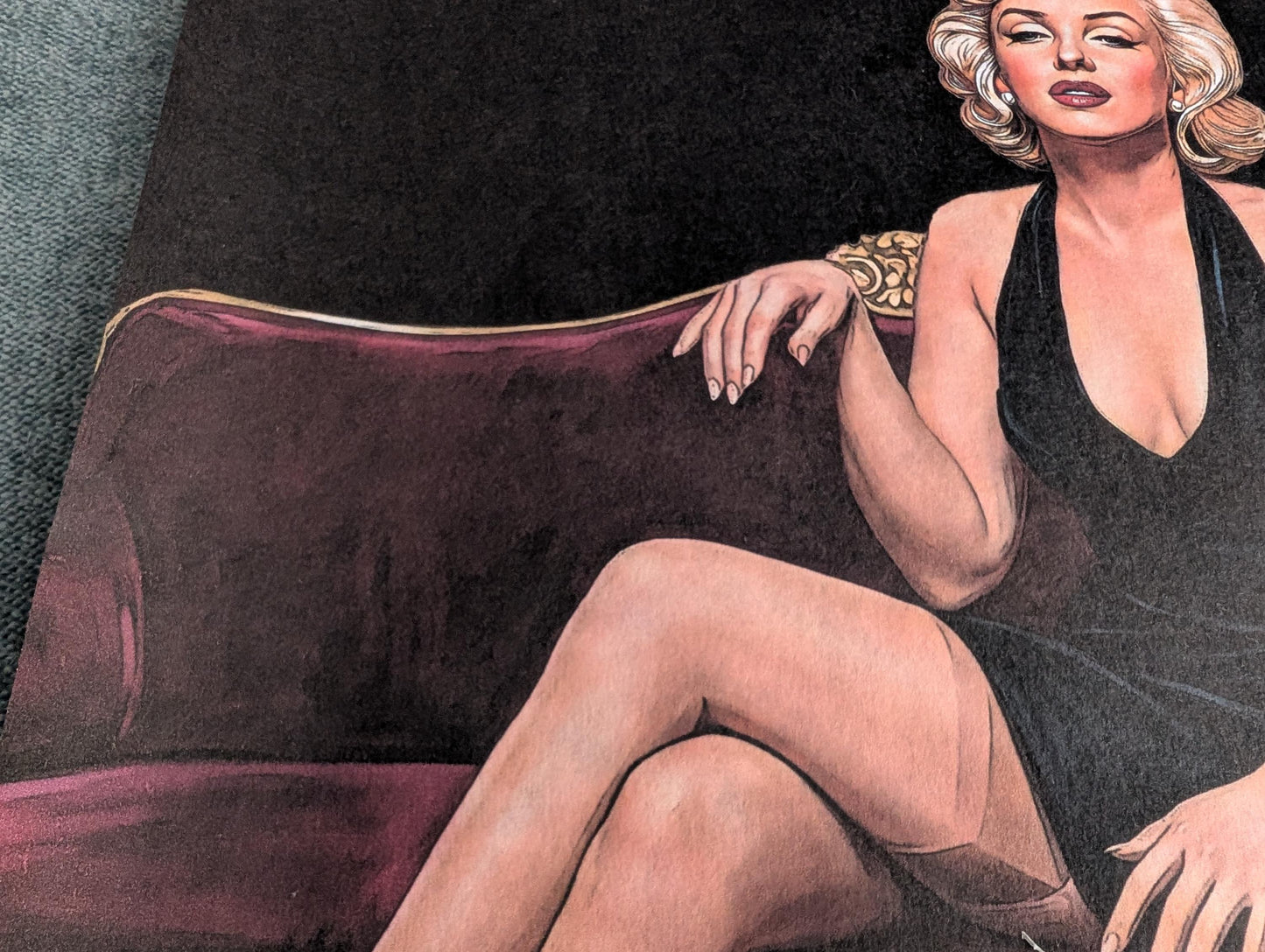 Add a touch of Old Hollywood glamour to your craft projects with this stunning Marilyn Monroe Decorative Decoupage Paper. Perfect for furniture, DIY crafts, wall art, and home decor, this vintage-inspired paper captures Marilyn’s timeless allure with rich, colorful imagery and fine detail. Whether you're embellishing picture frames, sealing onto wooden surfaces, or transforming everyday objects, this decoupage paper elevates your designs with elegance and style.