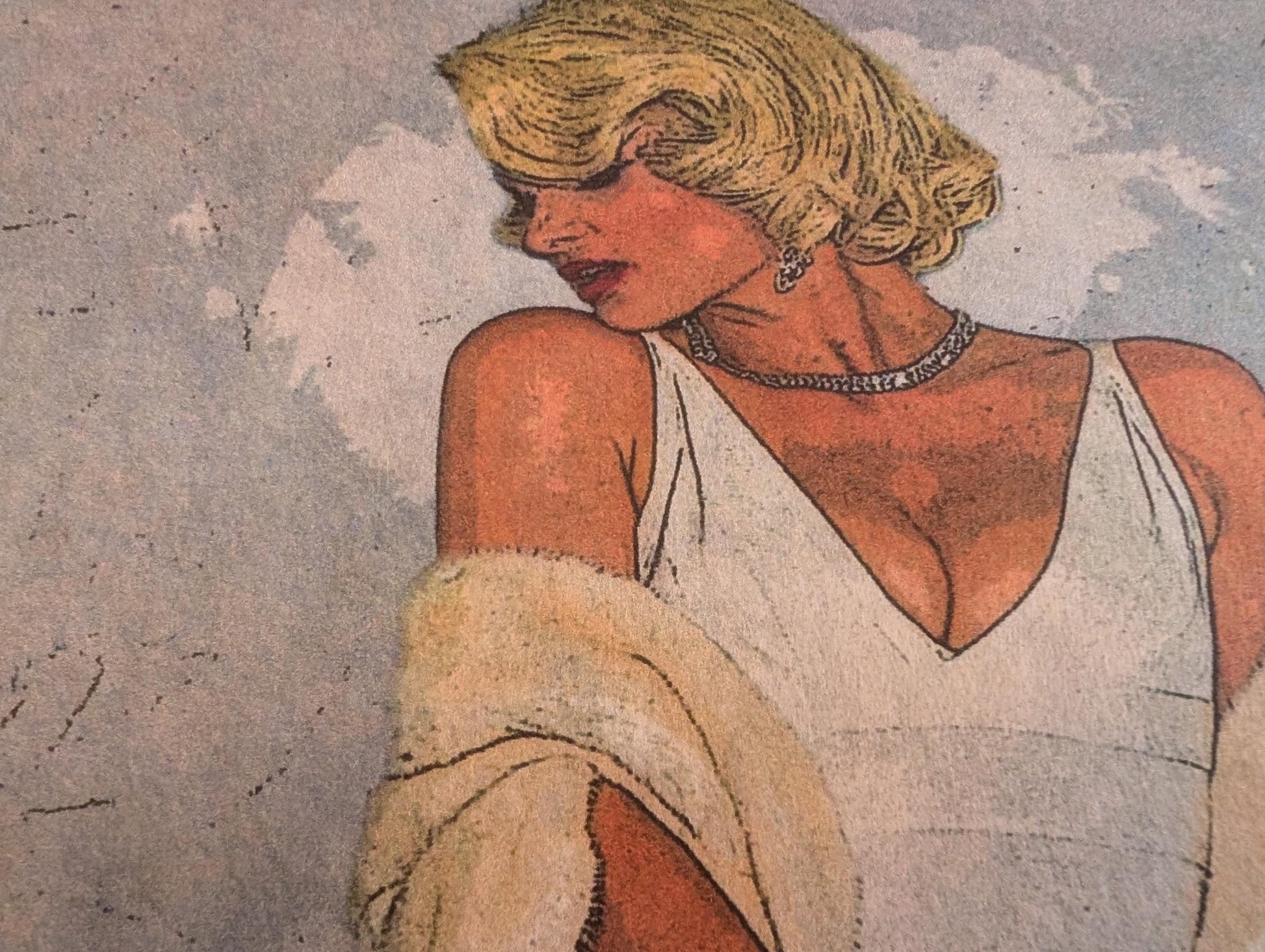 Add a touch of Old Hollywood glamour to your craft projects with this stunning Marilyn Monroe Decorative Decoupage Paper. Perfect for furniture, DIY crafts, wall art, and home decor, this vintage-inspired paper captures Marilyn’s timeless allure with rich, colorful imagery and fine detail. Whether you're embellishing picture frames, sealing onto wooden surfaces, or transforming everyday objects, this decoupage paper elevates your designs with elegance and style.