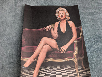 Add a touch of Old Hollywood glamour to your craft projects with this stunning Marilyn Monroe Decorative Decoupage Paper. Perfect for furniture, DIY crafts, wall art, and home decor, this vintage-inspired paper captures Marilyn’s timeless allure with rich, colorful imagery and fine detail. Whether you're embellishing picture frames, sealing onto wooden surfaces, or transforming everyday objects, this decoupage paper elevates your designs with elegance and style.