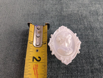 Add a touch of gothic elegance to your furniture with this stunning 3D-printed Cameo Cabinet Drawer Pull. Designed to elevate your cabinetry, this drawer knob combines vintage charm with modern craftsmanship, making it perfect for furniture hardware, wardrobe handles, kitchen hardware, and bathroom remodels. Crafted with attention to detail, this gothic-inspired drawer pull features intricate carved accents that evoke a sense of timeless sophistication.