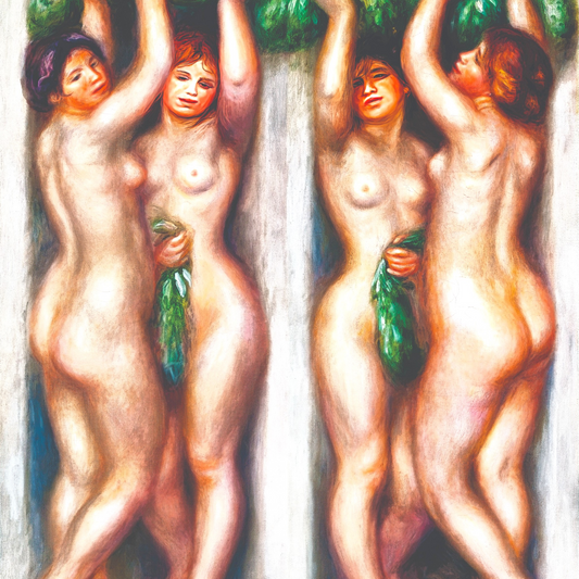 Vintage Erotica Decoupage Paper | Nude Woman Art Tissue Paper (30x20 inch)